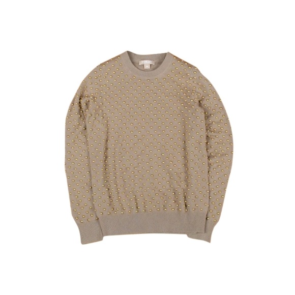 Michael Kors Collection Studded Cashmere Sweater